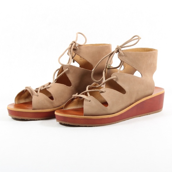 Lucky Brand Shoes - Lucky Brand Womens Hipsta Wedge Sandal Leather 8.5